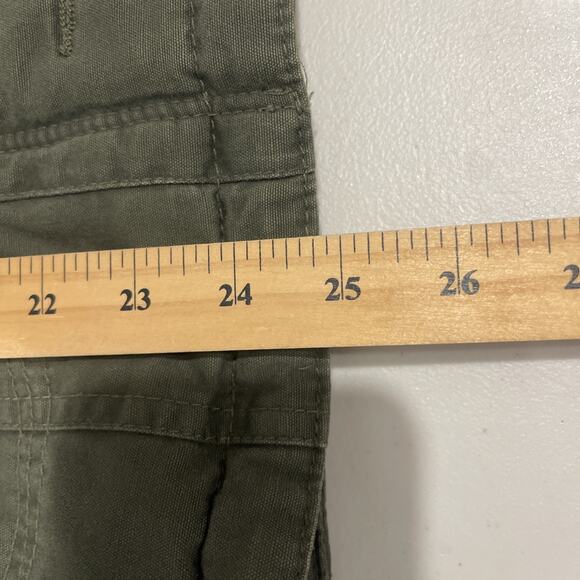 BB Dakota Sz M Military Style Jacket Green Quilted Boho Bella Mock Neck FLAW - Picture 12 of 12